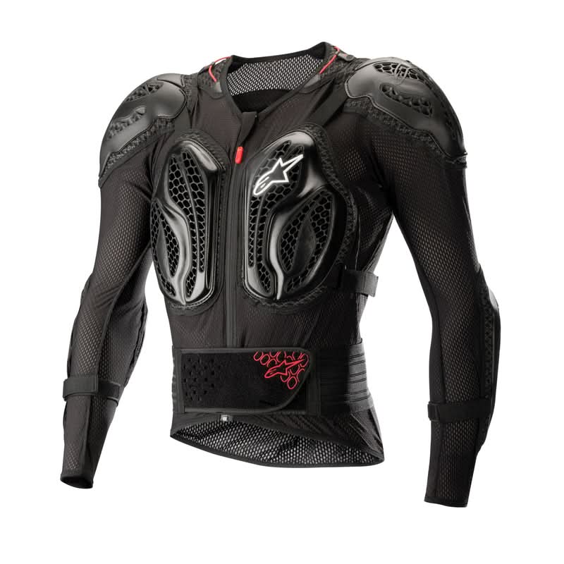 Koszulka z Ochraniaczami Alpinestars Bionic Action Black/Red 1 251678_ZAL485523.jpg
