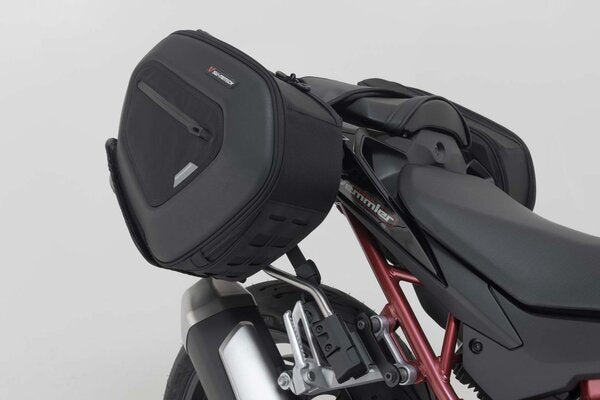 ZESTAW SAKW BOCZNYCH PRO BLAZE H I STELAŻY SW-MOTECH HONDA CB750 HORNET (22-) BLACK 5