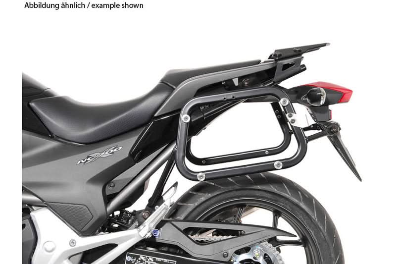 STELAŻ EVO NA KUFRY BOCZNE SW-MOTECH HONDA NC700S/X (11-14)NC750S/X (14-15) BLACK 1