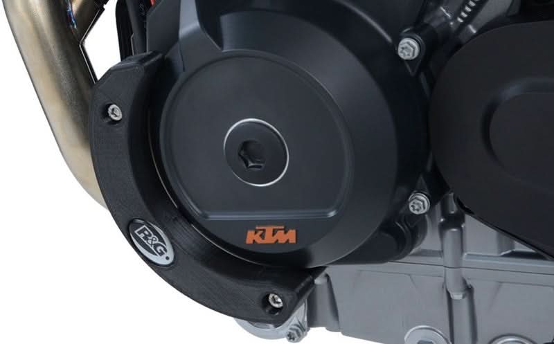 SLIDERY SILNIKA RG RACING KTM 790 DUKE, LEWA STRONA BLACK 1