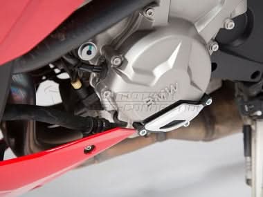 OSŁONA SILNIKA SW-MOTECH BMW S1000R/RR/XR BLACK/SILVER 3