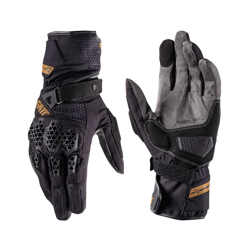RĘKAWICE MOTOCYKLOWE LEATT ADV HYDRADRI 6.5 STEALTH BLACK GREY L 1