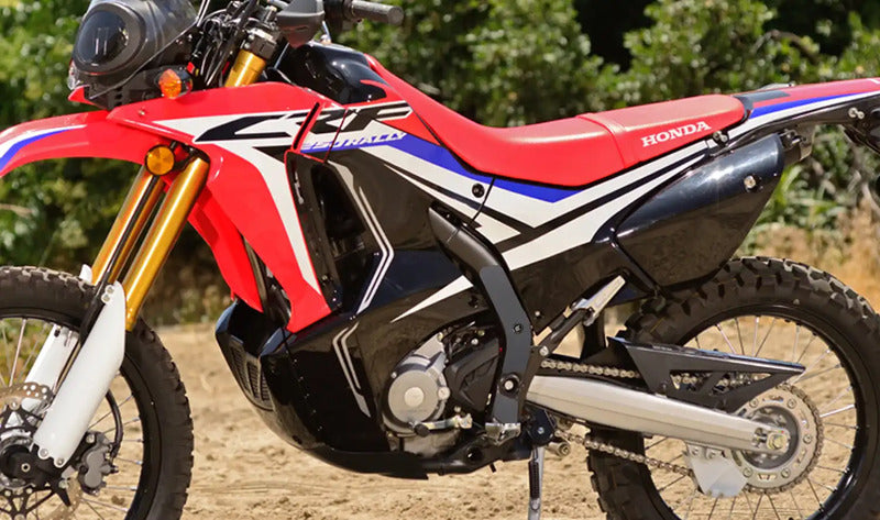ZESTAW OSŁON PRZECIWBŁOTNYCH RG RACING EAZI-GRIP SCUFF GUARD KIT HONDA CRF250 RALLY 17- 21 1