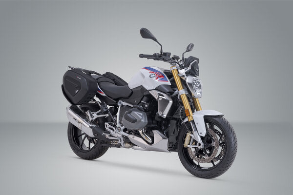 ZESTAW SAKW PRO BLAZE H I STELAŻY SW-MOTECH BMW R 1200 R/RS (14-18), R 1250 R/RS (18-) BLACK 3