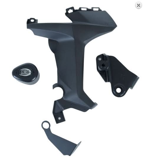 CRASHPADY AERO RG RACING HONDA CBR1000RR 17-19/SP 17- 19/SP2 17- 19 BLACK 3
