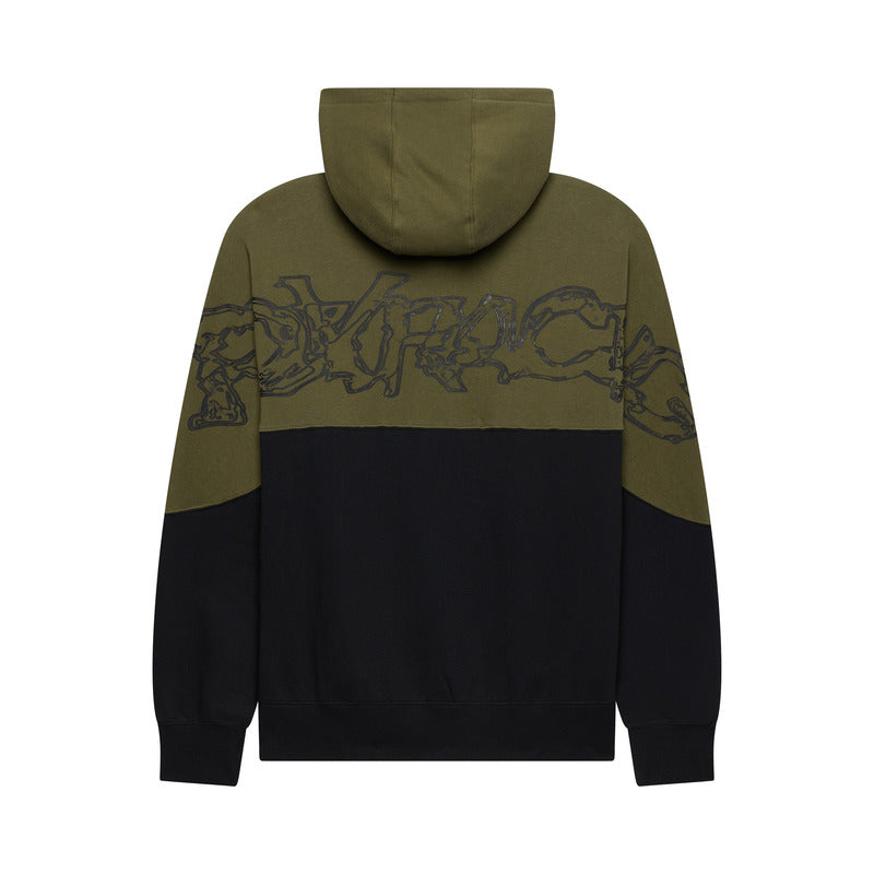 Bluza z kapturem FOX Abyss Fleece Po Olive Green 3 360043_ZAL919777.jpg