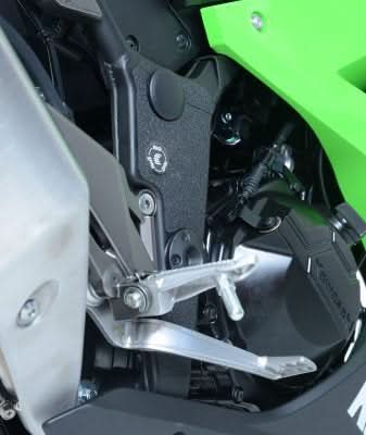 OSŁONA WAHACZA RG RACING KAWASAKI NINJA 300/NINJA 250 13-17/Z250 13-18/Z300, 3 CZĘŚCI BLACK 11
