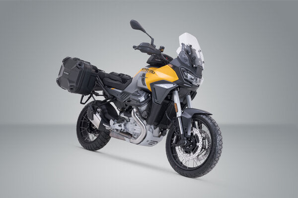 ZESTAW KUFRÓW BOCZNYCH SW-MOTECH DUSC 41/41L MOTO GUZZI STELVIO (23-) BLACK 3