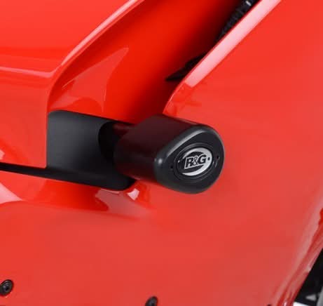 CRASHPADY AERO RG RACING DUCATI PANIGALE V4/V4S/SPECIALE, 2017 MODEL ONLY BLACK 1
