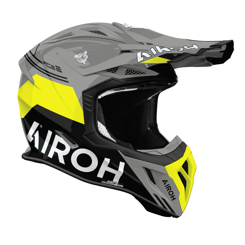 KASK MOTOCYKLOWY AIROH AVIATOR ACE 2 FURY YELLOW GLOSS M 3