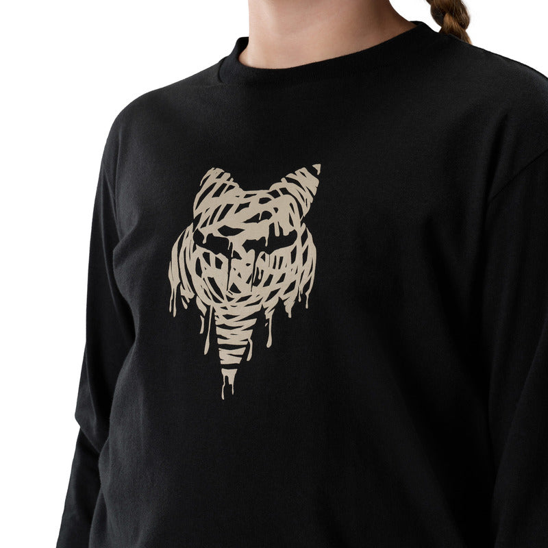 Koszulka z długim rękawem Junior FOX Roughcut Ultra Black 9 360471_ZAL917650.jpg