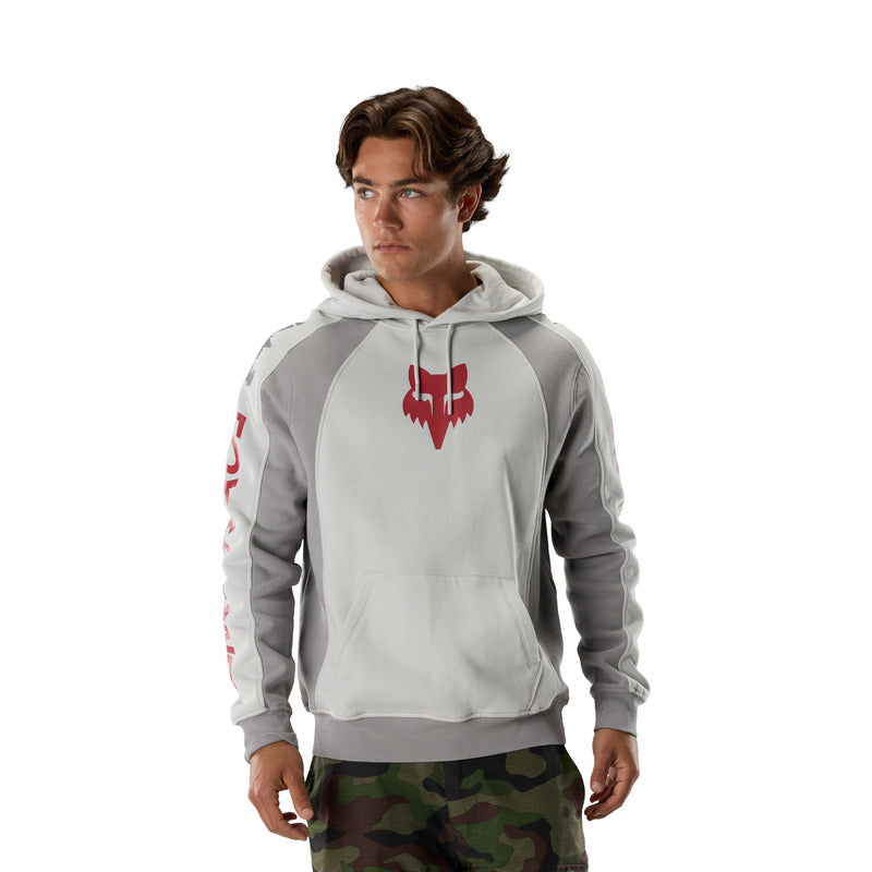 Bluza z kapturem FOX Valiant Fleece Po Light Grey 5 360133_ZAL919680.jpg