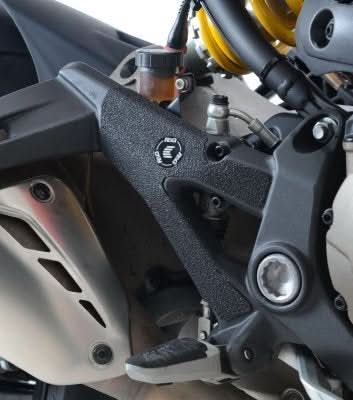 OSŁONA WAHACZA RG RACING DUCATI MONSTER 821/MONSTER 1200(S) UP TO 2016, 2 CZĘŚCI BLACK 1