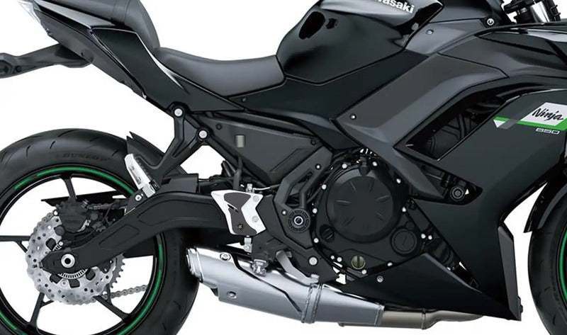 ZESTAW OSŁON PRZECIWBŁOTNYCH RG RACING EAZI-GRIP SCUFF GUARD KIT KAWASAKI Z650 NINJA 650 17- 1