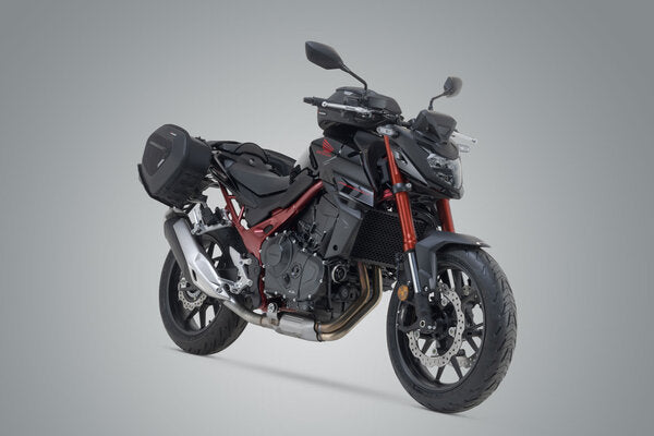 ZESTAW SAKW BOCZNYCH PRO BLAZE H I STELAŻY SW-MOTECH HONDA CB750 HORNET (22-) BLACK 3