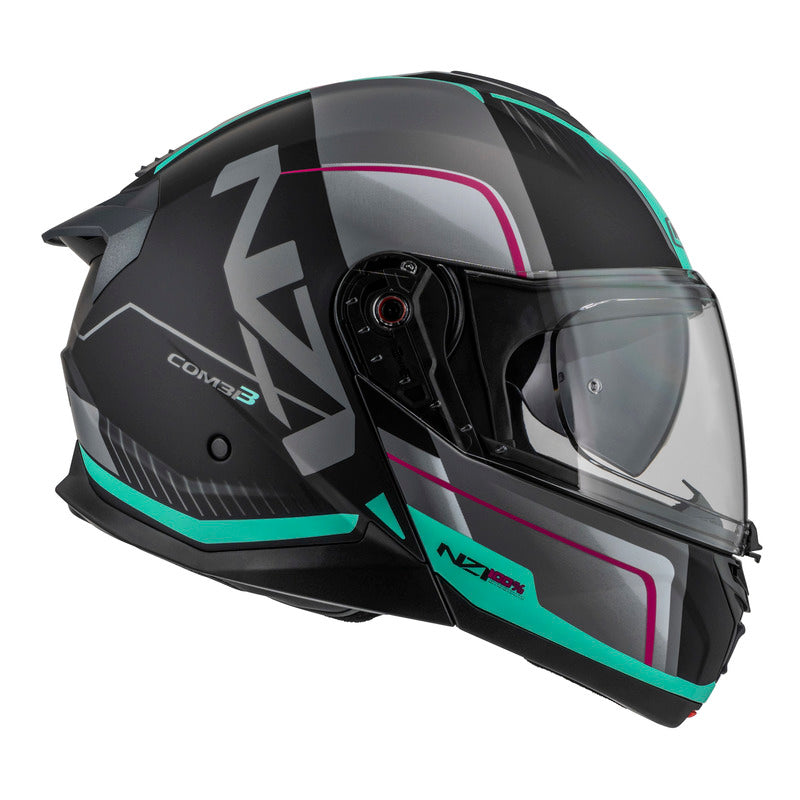 Kask Motocyklowy NZI Combi 3 Duo Orbe Black Antracite Beige Turquoise Matt 9 362690_ZAL856220.jpg