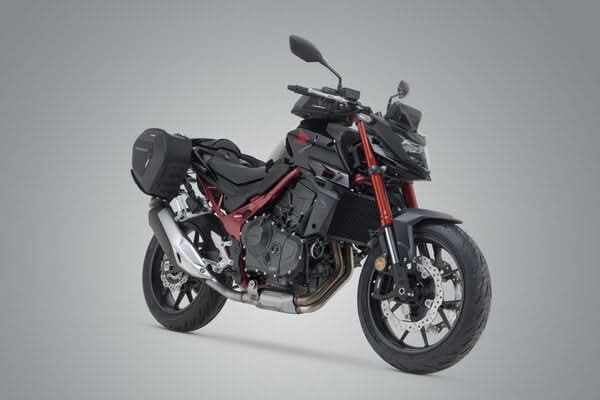 ZESTAW SAKW BOCZNYCH PRO BLAZE H I STELAŻY SW-MOTECH HONDA CB750 HORNET (22-) BLACK 3