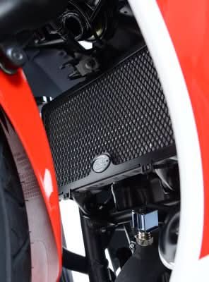 OSŁONA CHŁODNICY RG RACING HONDA CBR300R BLACK 1