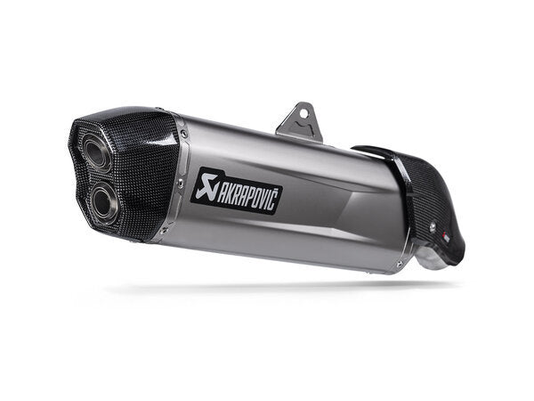 OCHRONA WYDECHU AKRAPOVIC SLIP ON SW-MOTECH SILVER APRILIA TUAREG 660 (22-) SILVER 1