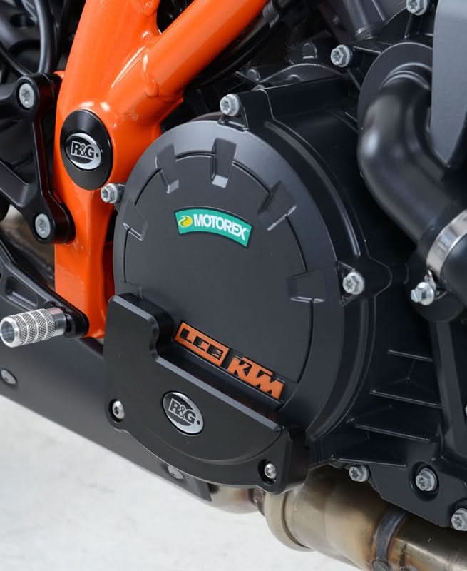 SLIDERY SILNIKA RG RACING KTM SUPERDUKE GT, PRAWA STRONA BLACK 1