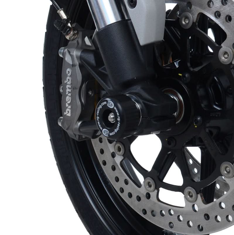 SLIDERY PRZEDNIEGO ZAWIESZENIA RG RACING DUCATI SCRAMBLER 1100/DESERT SLED/URBAN ENDURO BLACK 1