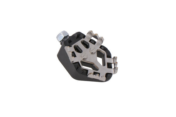 NAKŁADKA PEDAŁU HAMULCA SW-MOTECH ADVENTURE BLACK/SILVER 1