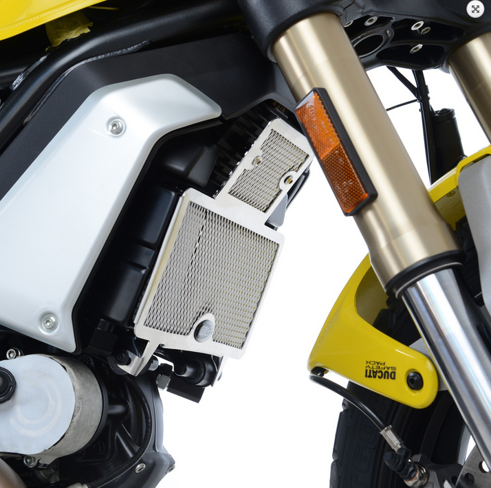 OSŁONA CHŁODNICY RG RACING DUCATI SCRAMBLER 1100 BLACK 1