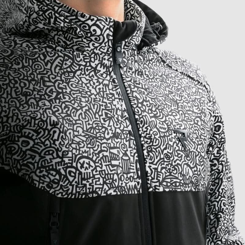 Kurtka Tekstylna Rebelhorn Slash Noriaki Black/White Softshell 24 323446_ZAL717385.jpg