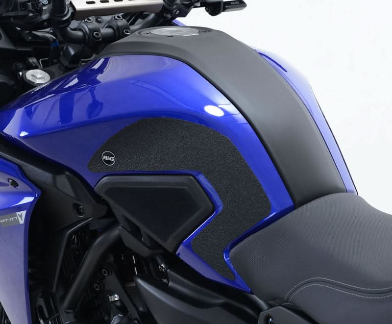 NAKLEJKA NA BAK TANKPAD ANTYPOŚLIZGOWY 2 CZĘŚCI RG RACING YAMAHA TRACER 700 BLACK 1