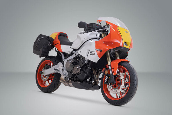 ZESTAW SAKW I STELAŻY LEGEND GEAR LC BLACK EDITION SW-MOTECH YAMAHA XSR900 (21-) 3