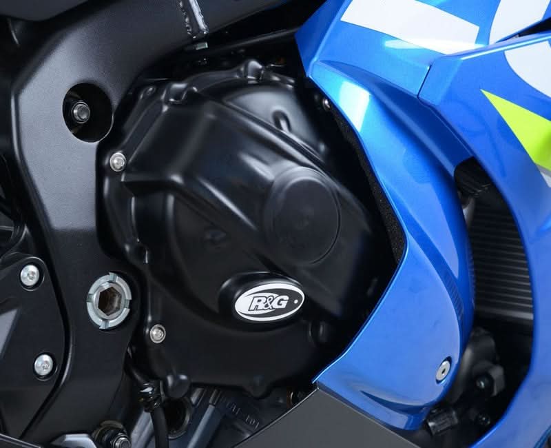 ZESTAW OSŁON SILNIKA RG RACING SUZUKI GSX-R1000/R 17-, (2 CZĘŚCI) BLACK 1
