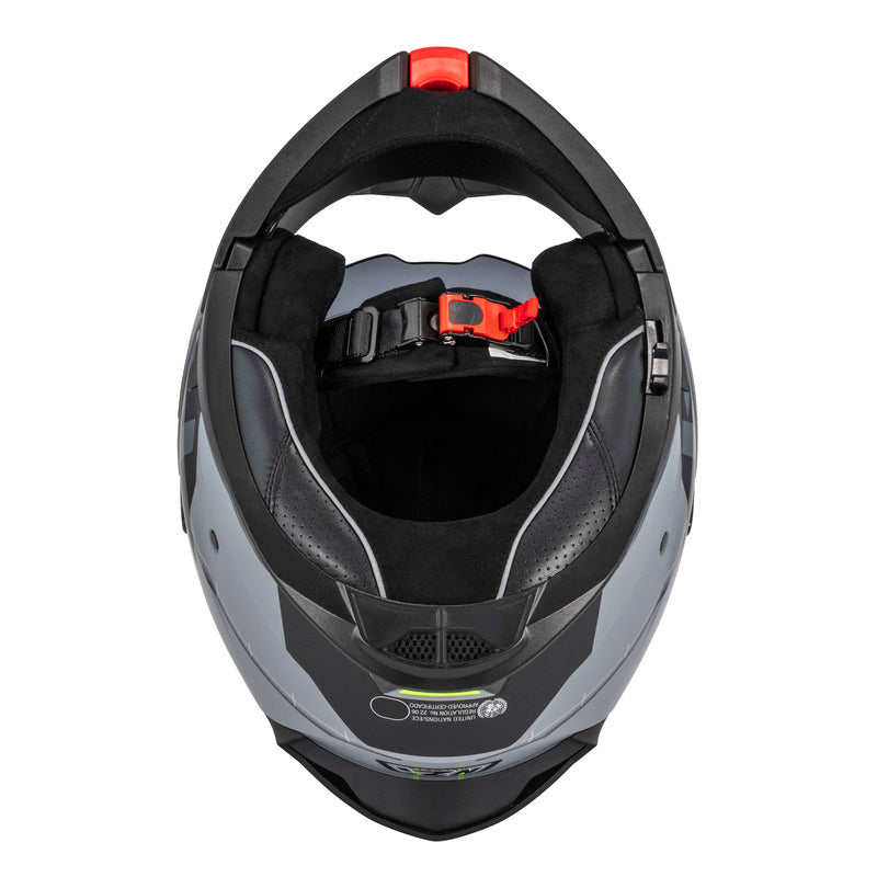 Kask Motocyklowy NZI Combi 3 Duo Metric Nardo Grey White Matt 17 362672_ZAL856082.jpg