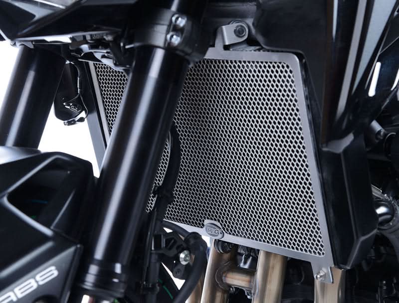 OSŁONA CHŁODNICY RG RACING KAWASAKI Z 900/Z900RS 21- TITANIUM 1