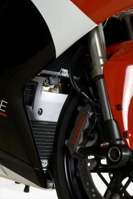 OSŁONA CHŁODNICY RG RACING (PAIR) DUCATI 848/1098/1198 RED 1
