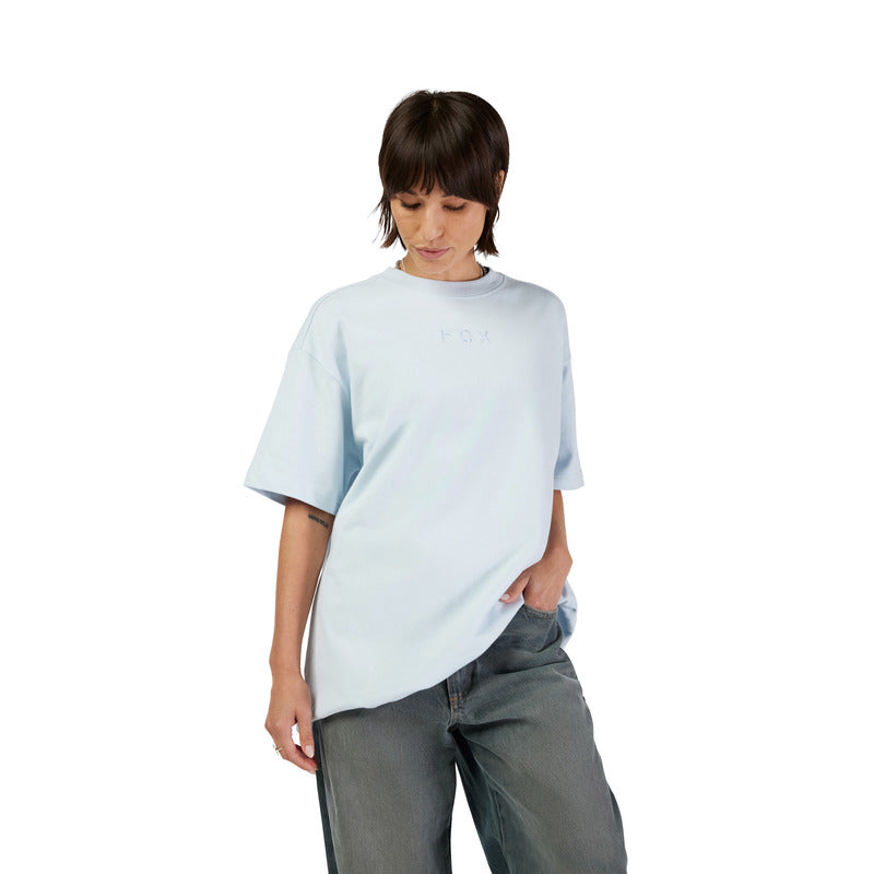 T-Shirt Damski FOX Wordmark Os Pale Blue 5 327969_ZAL767300.jpg