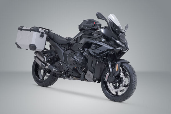 ZESTAW KUFRA CENTRALNEGO TRAX ADV SW-MOTECH 45/45 L. BMW R 1300 R / R 1300 RS (25-) SILVER 3