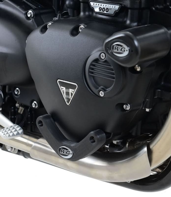 SLIDERY SILNIKA RG RACING TRIUMPH THRUXTON 1200/1200R/STREET TWIN/T120 BONN, PRAWA STRONA BLACK 1