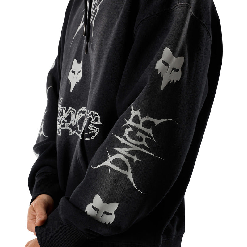 Bluza z kapturem FOX Dngr Heavyweight Fleece Po Black 21 360060_ZAL918492.jpg