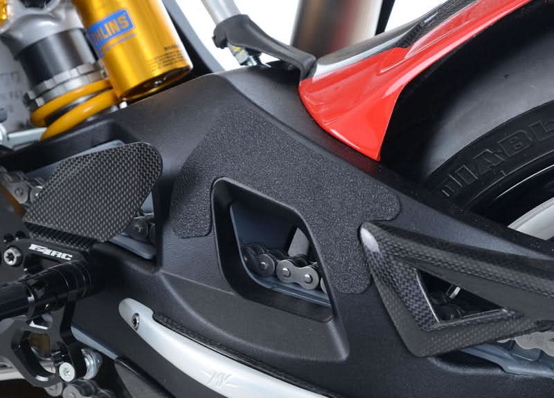 OSŁONA WAHACZA RG RACING MV AGUSTA F4 1000R 10-/F4RR/F4RC 15-, 4 CZĘŚCI BLACK 3