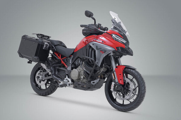 ZESTAW KUFRA CENTRALNEGO TRAX ADV SW-MOTECH 45/45 L. DUCATI MULTISTRADA V4 (20-) BLACK 3
