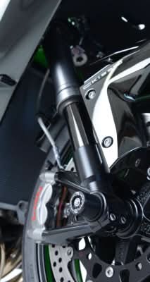 SLIDERY PRZEDNIEGO ZAWIESZENIA RG RACING KAWASAKI H2 / H2R BLACK 3