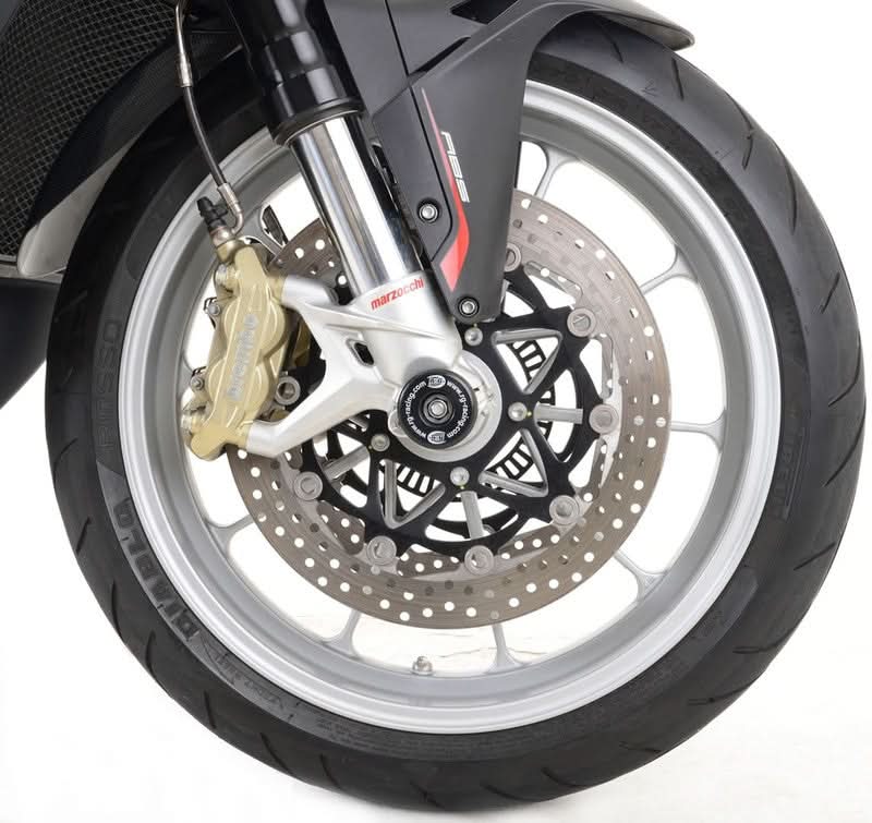 SLIDERY PRZEDNIEGO ZAWIESZENIA RG RACING MV AGUSTA BRUTALE 1090 13- BLACK 1
