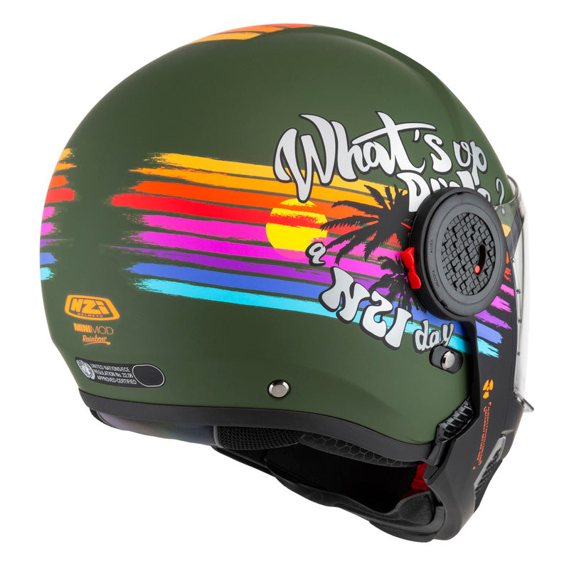 Kask Motocyklowy NZI Minimod Duo Rainbow Greenblack Silver Matt 7 362374_ZAL854187.jpg