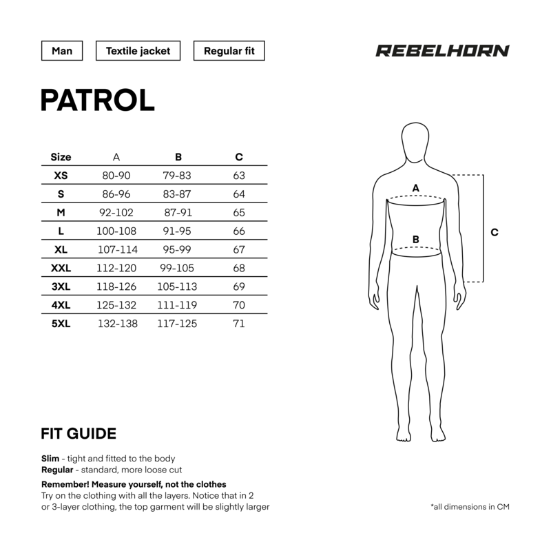 Motocyklowa Kurtka Tekstylna Rebelhorn Patrol Black/Flo Yellow 41 165100_ZAL693711.png