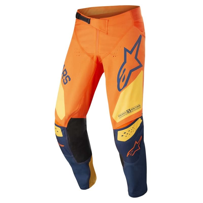 Spodnie Alpinestars Techstar Factory Orange/Dark Blue/Warm Yellow 1 252247_ZAL485881.jpg