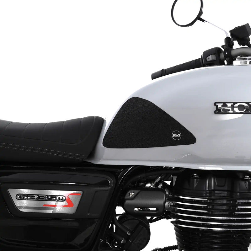 NAKLEJKA NA BAK TANKPAD ANTYPOŚLIZGOWY 2 CZĘŚCI RG RACING HONDA GB350S 25- TRACTION GRIPS BLACK 1