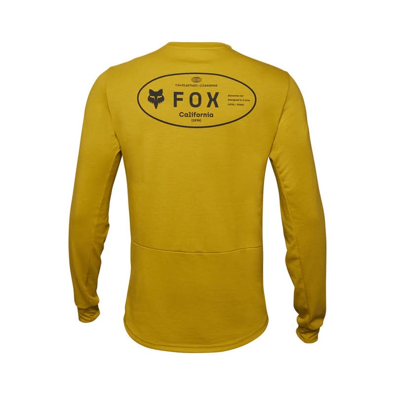 Koszulka Rowerowa Z Długim Rękawem Fox Ranger Dr Md Mustard 3 309082_ZAL719349.jpg