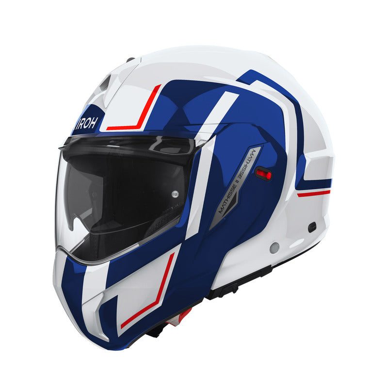 KASK MOTOCYKLOWY AIROH MATHISSE 2 GENIUS BLUE RED GLOSS 3XL 1