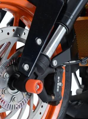 SLIDERY PRZEDNIEGO ZAWIESZENIA RG RACING KTM 125 / 200 / 390 DUKE / RC125 / 200 / 390 ORANGE 5