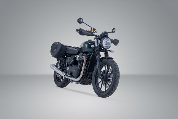 ZESTAW SAKW BOCZNYCH PRO BLAZE H I STELAŻY SW-MOTECH TRIUMPH MODELS BLACK 3
